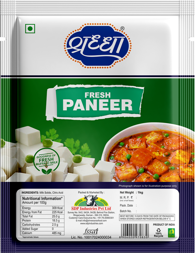 Shraddha Premium Paneer 1kg